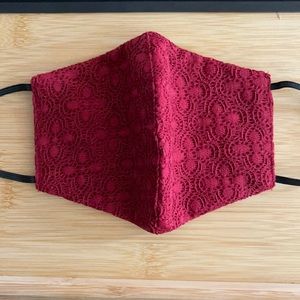 Face Mask ❤️ Reversible Lace Cotton